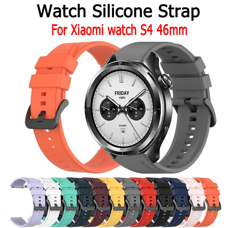 สาย สำหรับ xiaomi watch s4 46mm สายนาฬิกา สายนาฬิกา ซิลิโคน สำหรับ สมาร์ทวอทช์