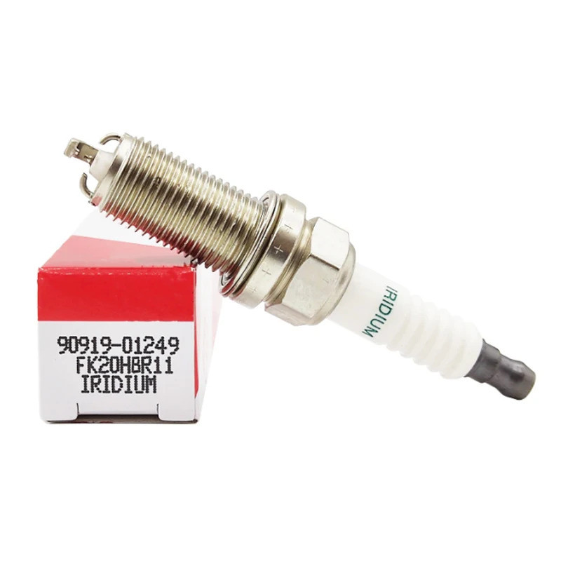 4/6pcs 90919-01249 K20HBR-11 Dual Iridium Spark Plug สําหรับ Lexus IS250 LS460 GS350 RC300 Toyota Cr
