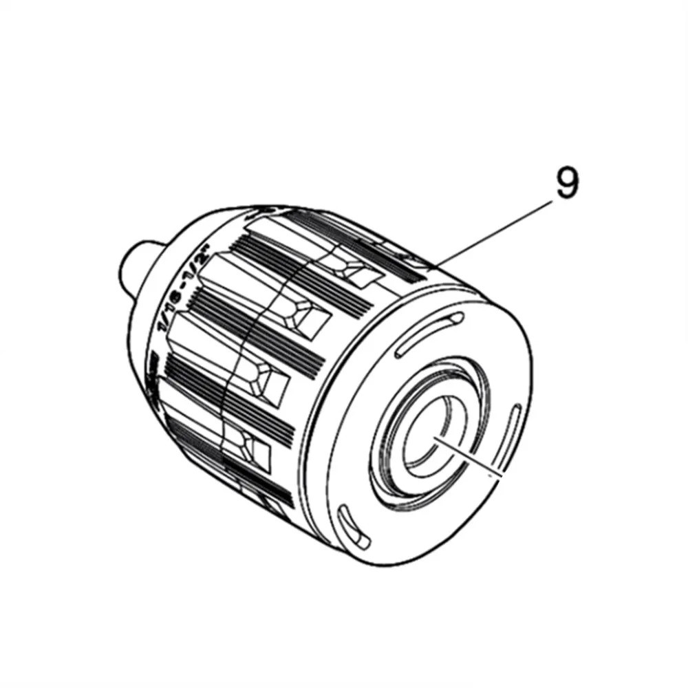 หัวจับดอกสว่านแบบไร้กุญแจสําหรับ MAKITA DDF487 DHP487 DF002G