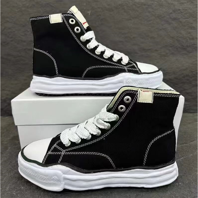 MMY รองเท้าผ้าใบเพิ่มความสูงหนา Soled ผู้ชาย