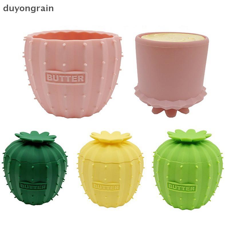 (duyongrain) French Butter Crock Silicone Butter Crock Covered Butter Dish Butter Dish With Lid Butt