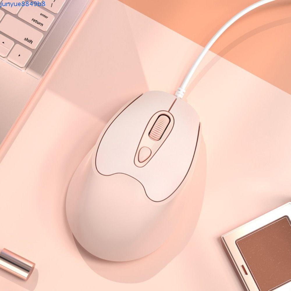RADIX เมาส์ปิดเสียงแบบมีสาย, ABS ประเภท C เมาส์แบบมีสาย, Creative Type C USB 1.2 M สาย USB Ergonomic Mice Notebooks PC แล็ปท็อป