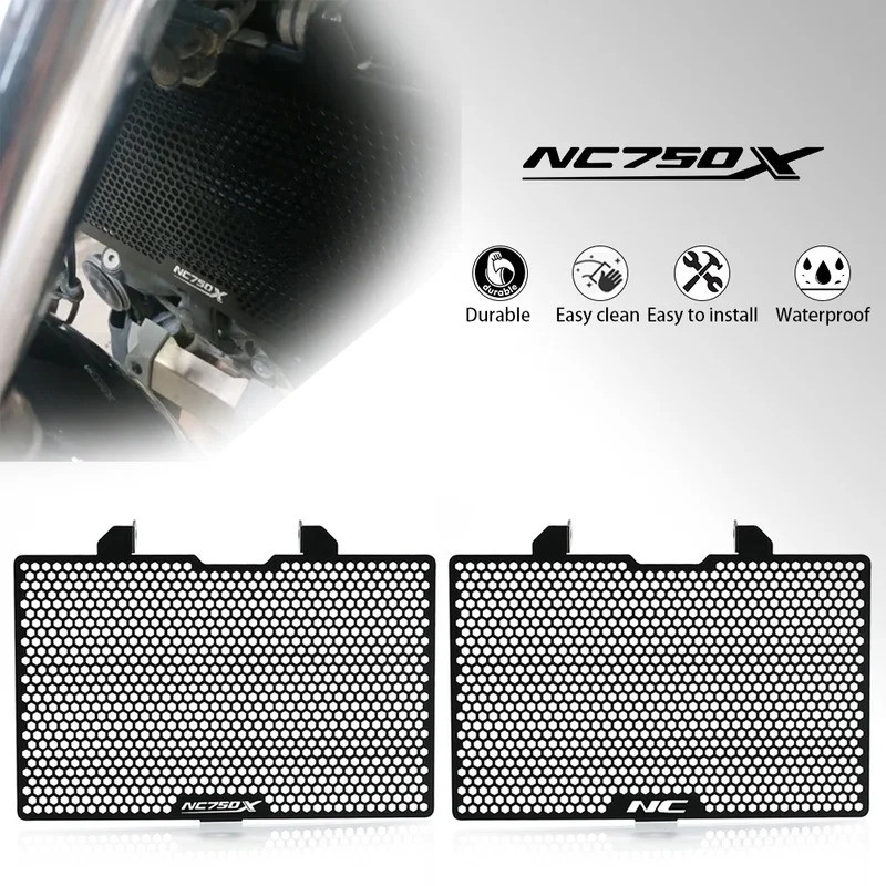 2025 อุปกรณ์เสริมสําหรับ HONDA NC750X NC 750X NC750 X 2021 รถจักรยานยนต์อลูมิเนียมหม้อน้ํา Grille Co