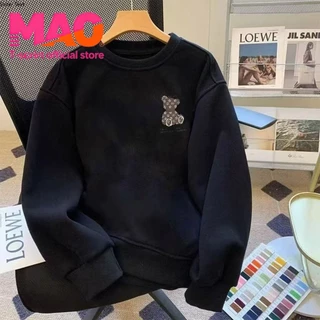 COD✅(จัดส่งในกรุงเทพฯ)MAO Shop Right เสื้อแขนยาวคอกลม ฮู๊ดแบบสวม เสื้อกันหนาวแฟชั่น ราคาสุดแสนถูก ใส่แล้วดูคูลส์ unisex