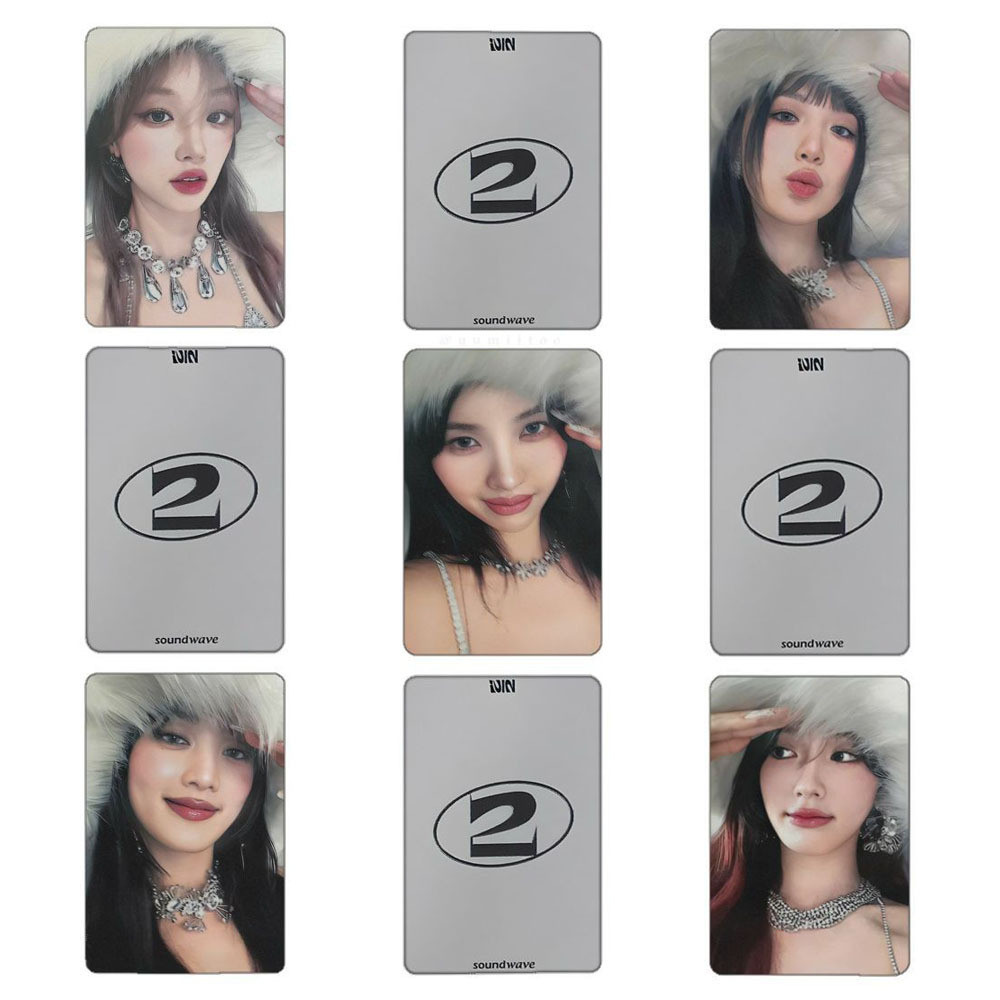(((G) อัลบั้ม i-dle 2 Photocard GIDLE เด็กผู้หญิง Baby Two SW1.0 หมวกหิมะ Bonus Card sw Qi