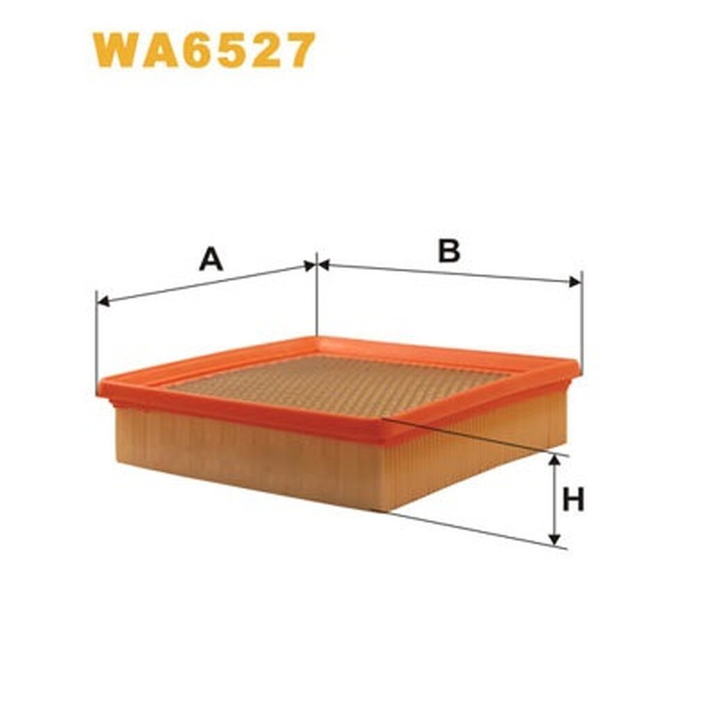 กรองอากาศ HONDA CIVIC ตาโต EK EJ 1.6 1996-2000 D16Y B16A2 1.6 CR-V Gen1 2.0 1996-2001 B20B 2.0 WIX