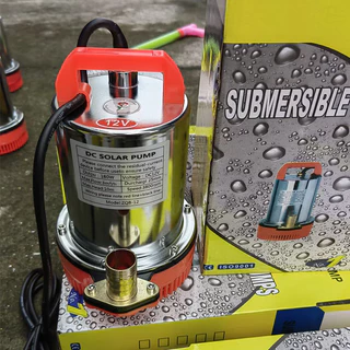 สแตนเลส ปั๊มจุ่ม ปั๊มแช่ ปั๊มจุ่ม ไดโว่ 1 นิ้ว 12/24V 500w ปั๊มโซล่าเซลล์ DC Solar Pump ปั๊มน้ำ ปั๊มโซล่า โซล่าเซลล์