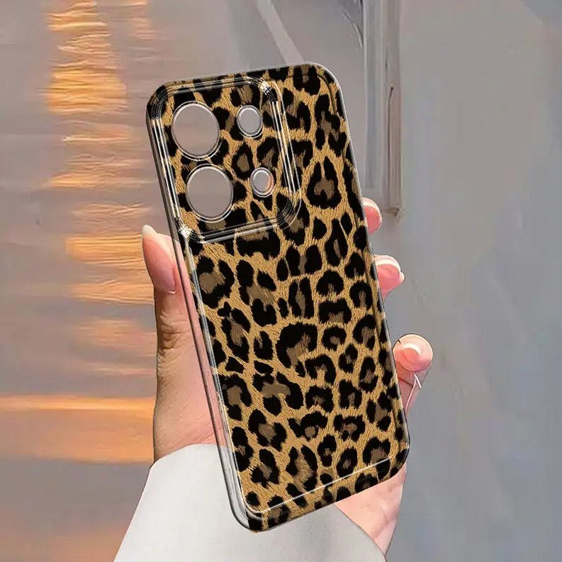 เคส TPU โปร่งใสพร้อม WLID LEOPADR MOTIF SUITABLE สําหรับ Mi10T/Mi10T Mi11 LITE/PRO/Mi13T/13T PRO/6A/