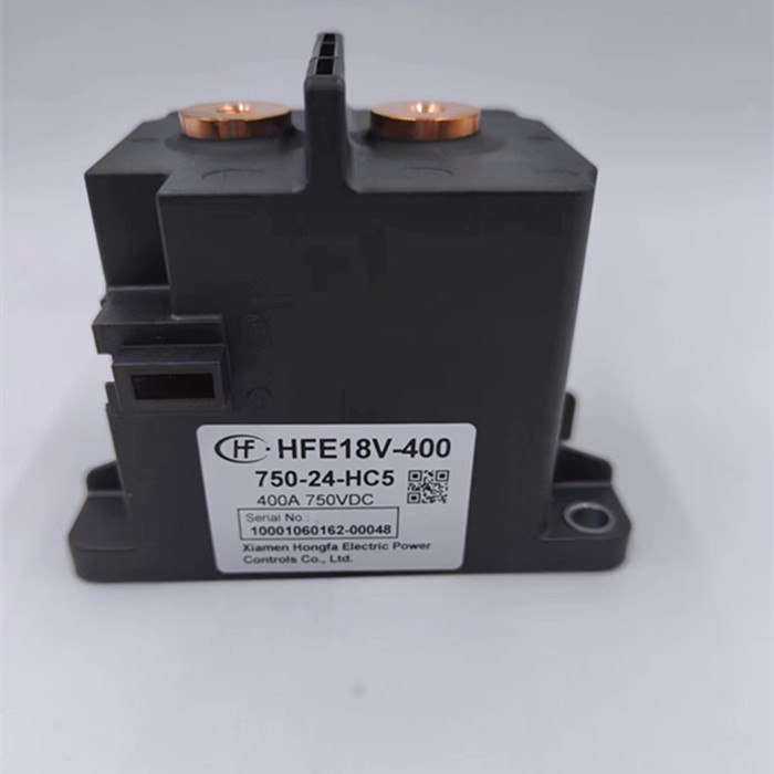 Hongfa DC Contactor HFE18V-400 750-24-HC5 DC750V400A คอยล์ 24v รีเลย์
