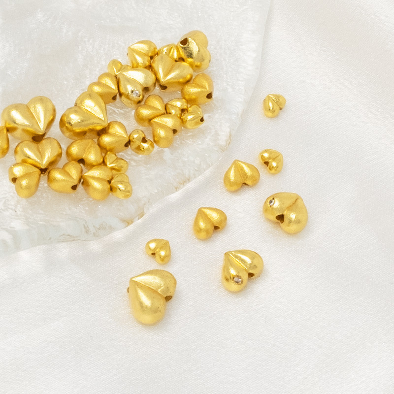 Septum Bead Heart Peach diy Accessories