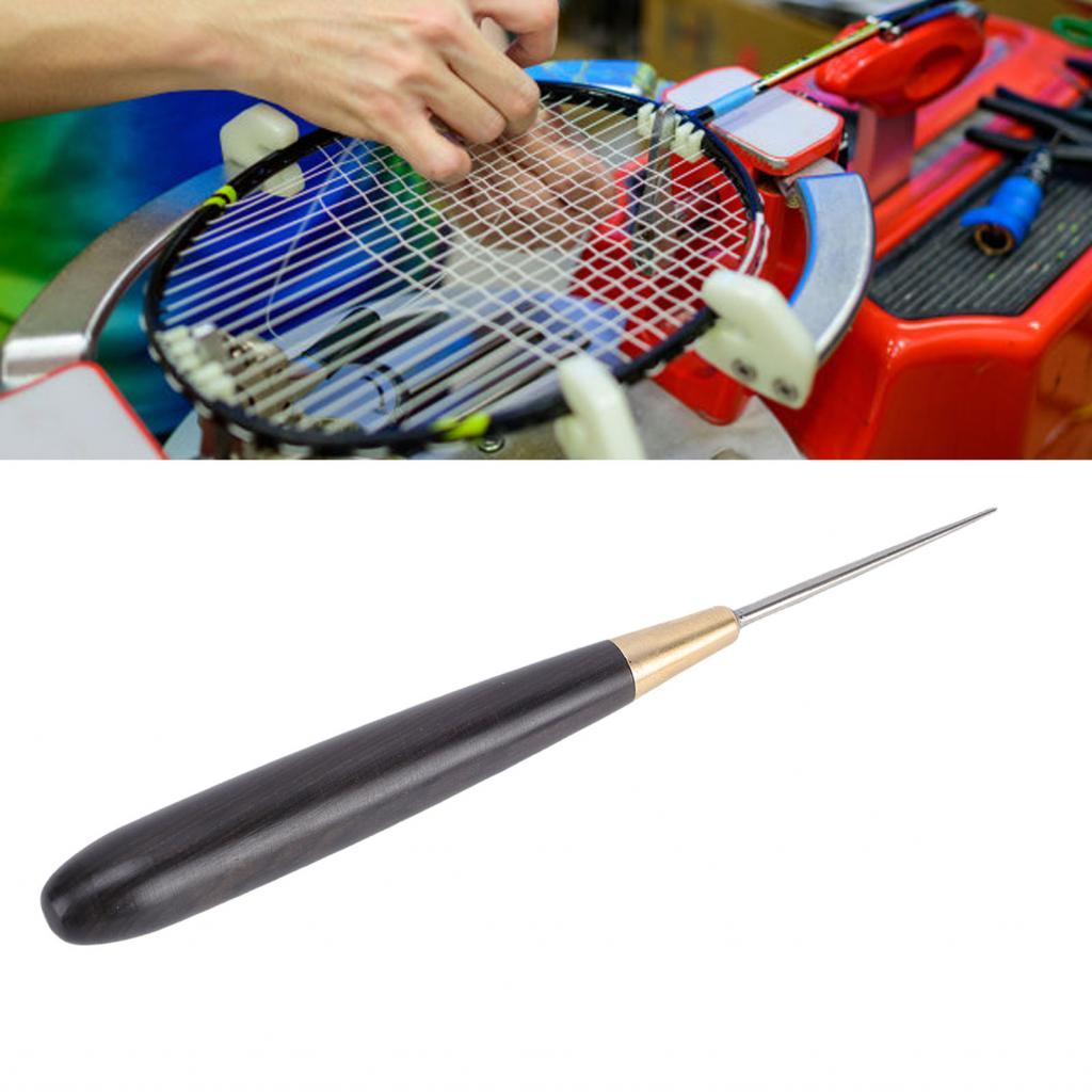 bluesky365-TH เครื่องตีเส้นแบดมินตันเหล็กแบบพกพาพร้อมด้ามไม้