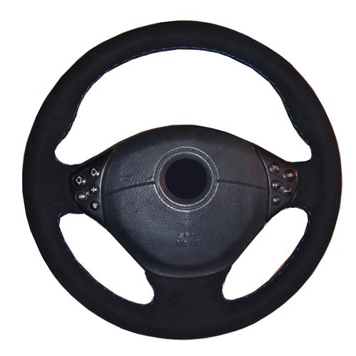 DIY Suede Car Steering Wheel Cover For BMW M Sport E36 E39 Z3 M E36/7 E36/8