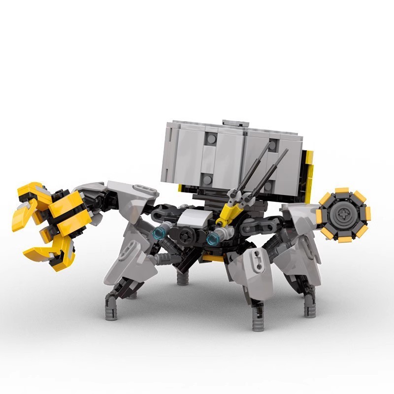 MOC Building Blocks ใช้งานร่วมกับ Lego Creative Mini Shell Walker Horizon Zero Dawn เกมอุปกรณ์ต่อพ่ว