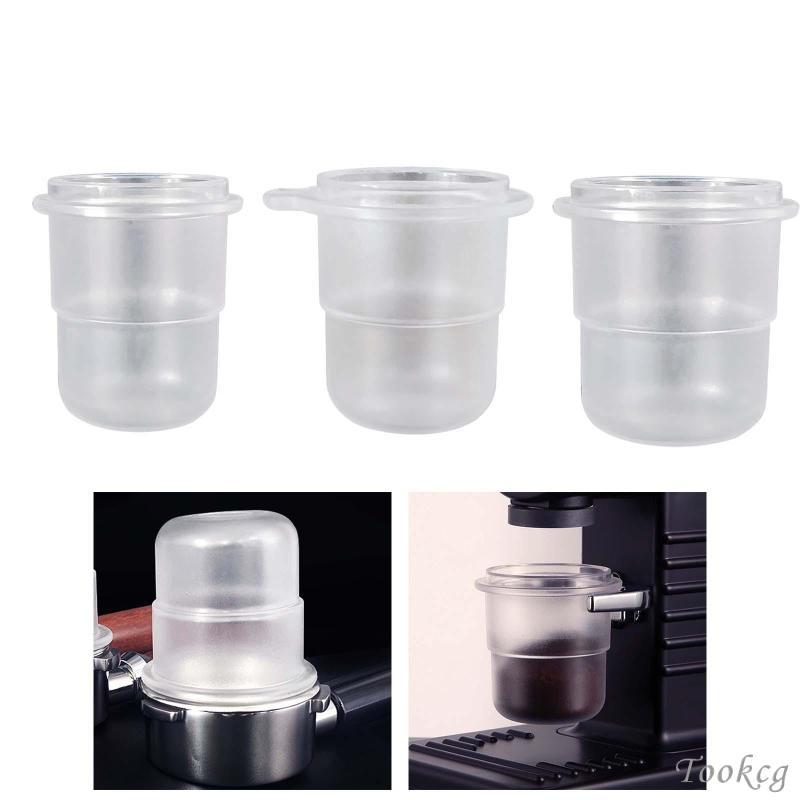 [Tookcg] Coffee Dosing Cup ถ้วยแป้งสําหรับ Portafilter Handle ชิ้นส่วนเครื่องชงกาแฟ