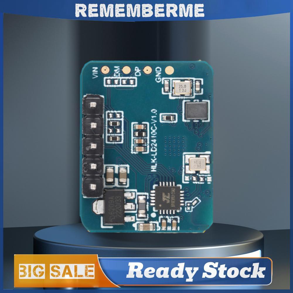 HLK-LD2410C Human Presence Sensor ความไวสูง 24 Ghz Non-Touchontact Heartbeat การตรวจจับการเคลื่อนไหว