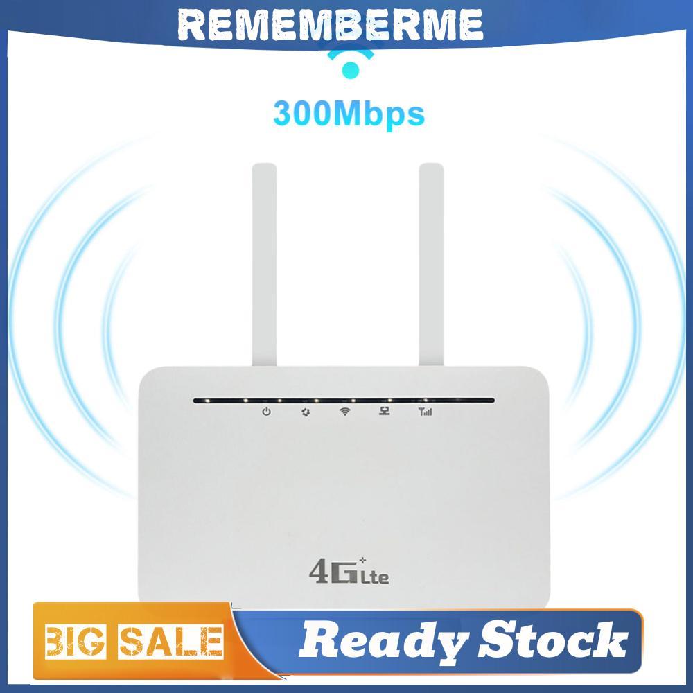เราเตอร์ไร้สาย 4G พร้อมช่องใส่ซิมการ์ด เราเตอร์ CPE LTE ความเร็วสูงสําหรับโฮมออฟฟิศ