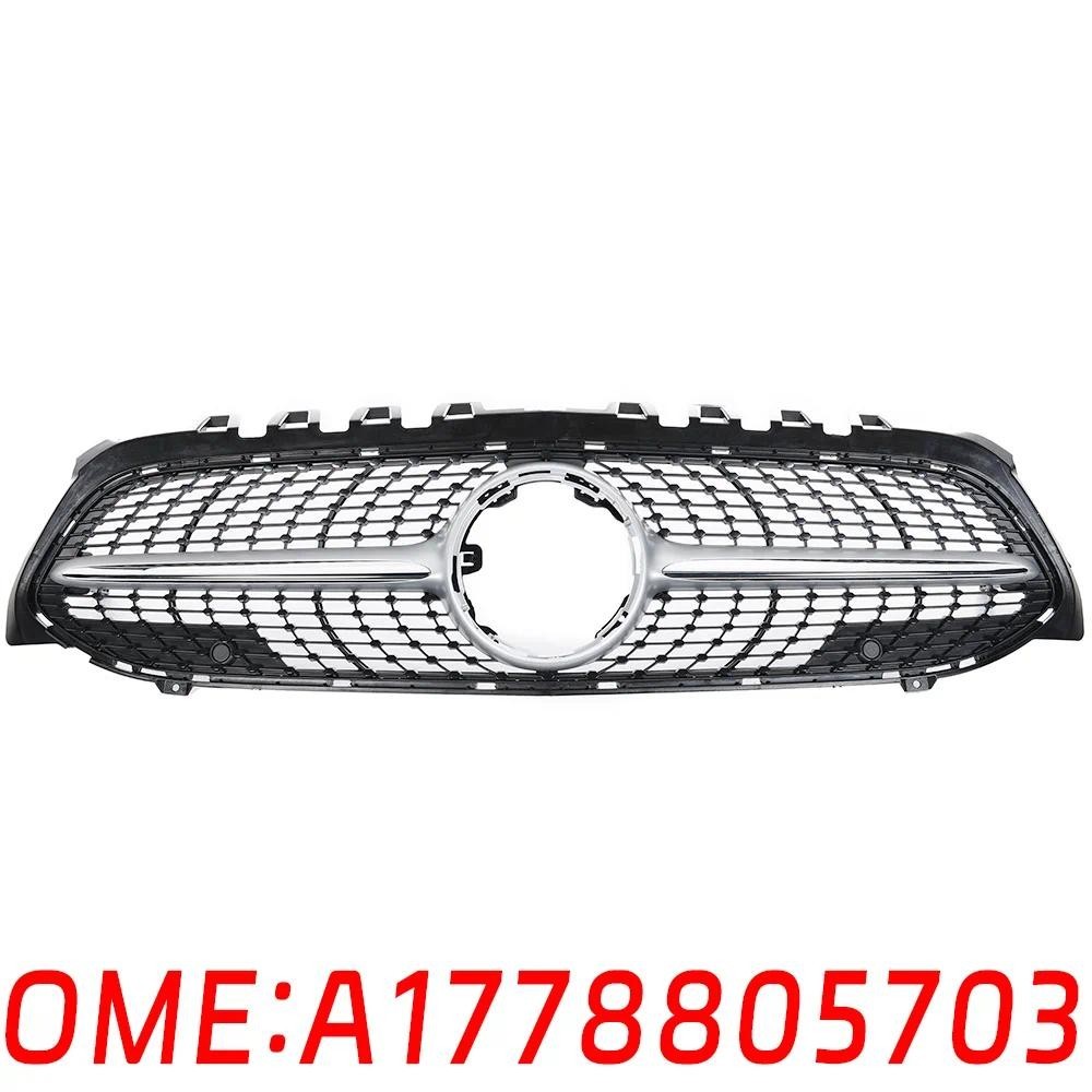 สําหรับ Mercedes Benz A1778805703 9982 9040 กันชนหน้ารถ Grille ตาข่าย W177 A160 A180 A200 A220 A250 