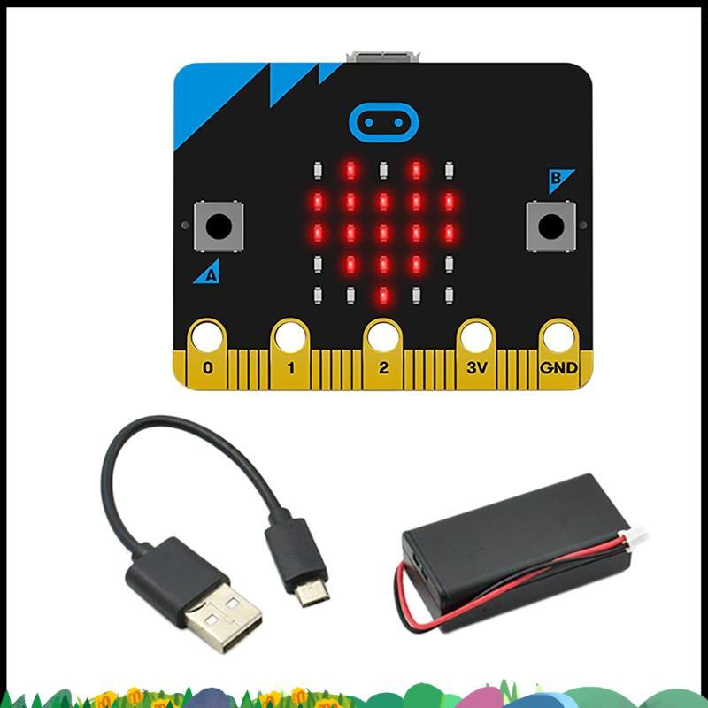 :Bit V1.5 Development Board Smart Car Kit/Qtruck/Python Education Microbit หุ่นยนต์ตั้งโปรแกรมได้สํา