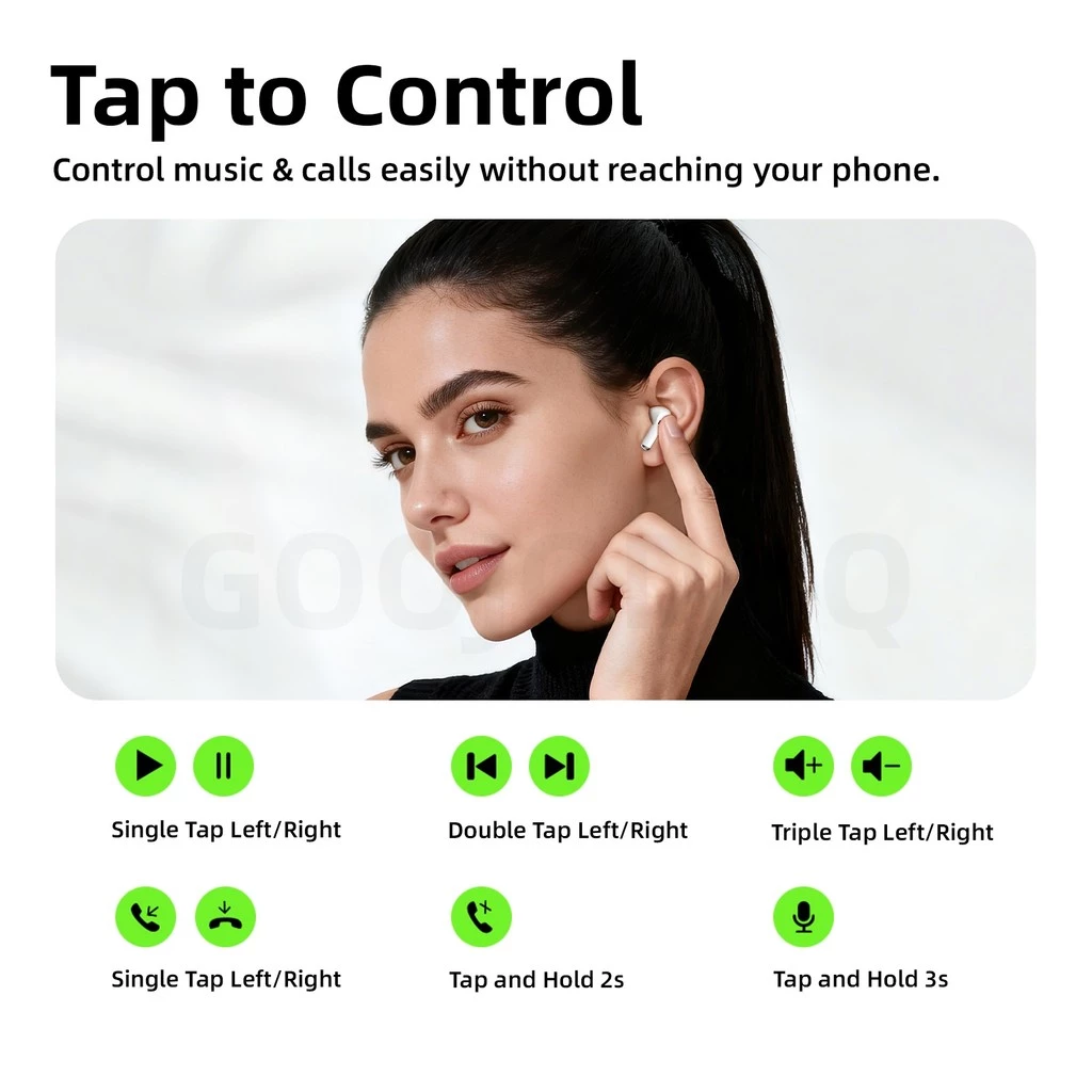 GOOJODOQ J237 หูฟัง Bluetooth 5.3 ไร้สาย เสียงดี thumbnail 9