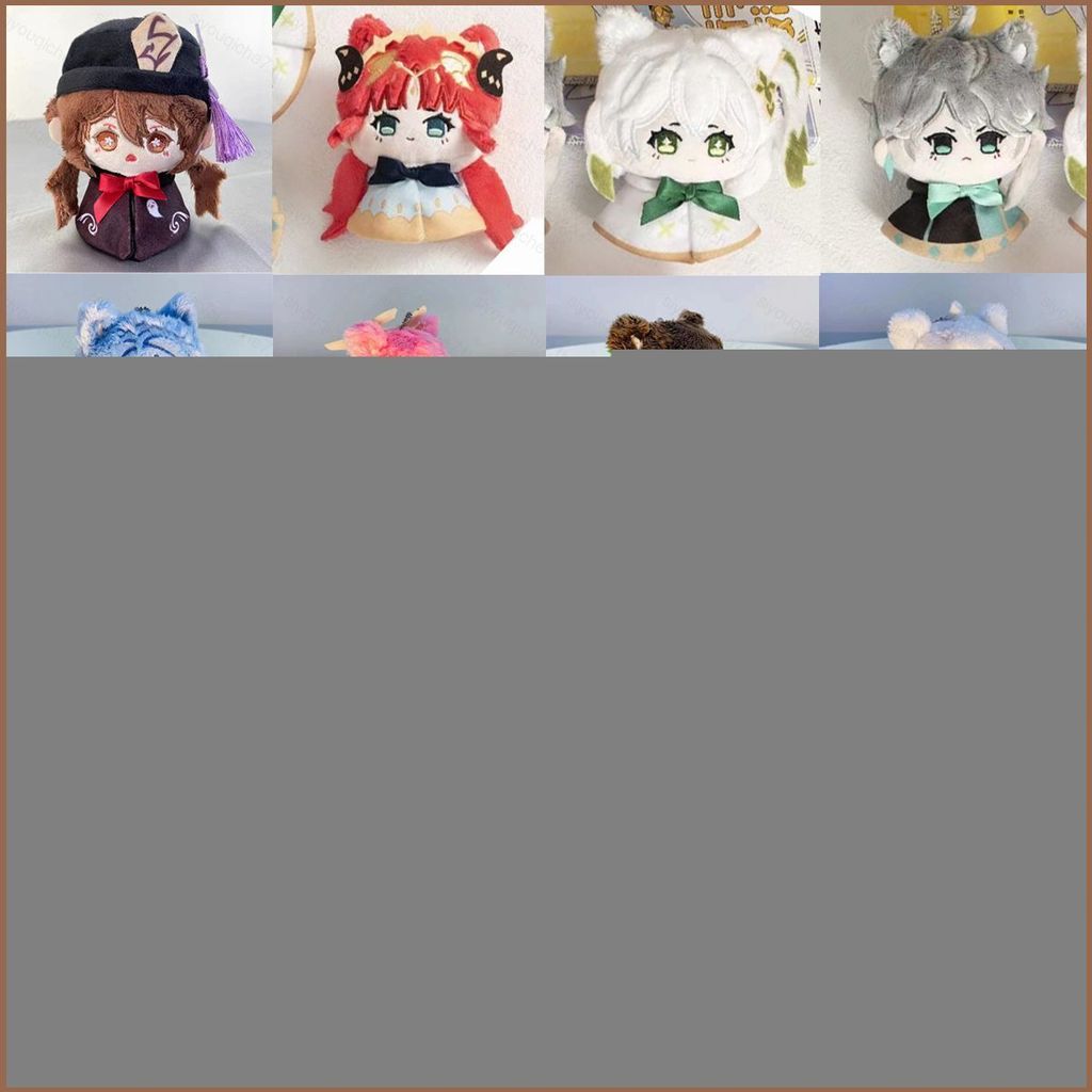 SY Genshin Impact ของเล่นตุ๊กตาแมว Hutao Xiao Diluc Tartaglia Nilou Nahida Alhaitham Wanderer ตุ๊กตา