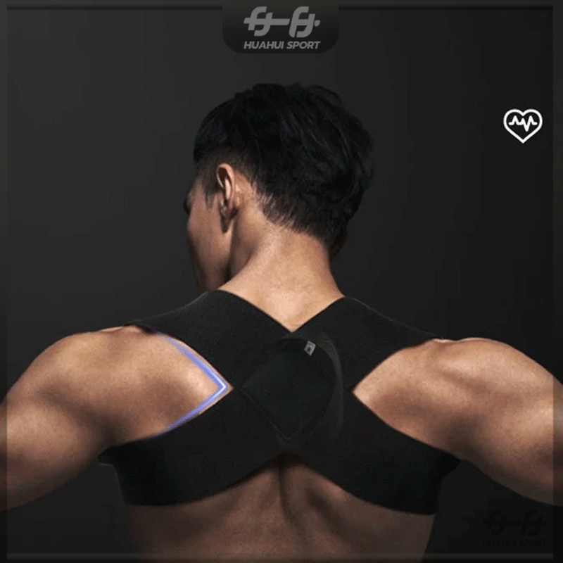 สายรัดหลังออกกำลังกาย สายดัดหลังตรง จัดให้หลังตรง ไม่หลังค่อมอีกต่อไป ปรับสรีระให้ดีขึ้น เข็มขัดพยุงหลัง - รูปที่ 6