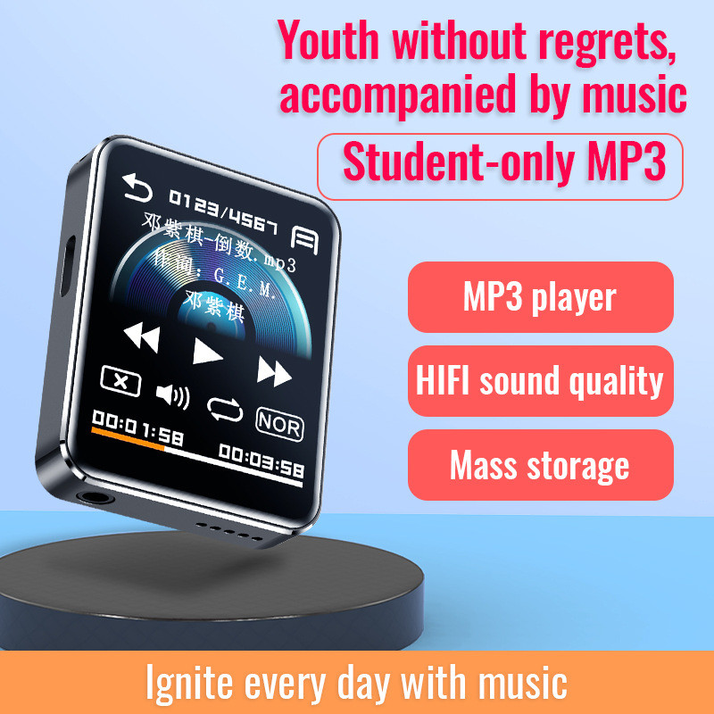 โรงงาน M28 ลดเสียงรบกวนควบคุมเสียง HIFI MP3 E-Book ai สมาร์ทนักเรียนใช้เครื่องบันทึกเสียง MP4Ready s