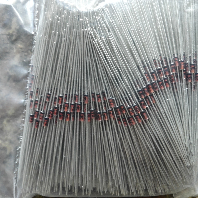 ตัวควบคุมแรงดันไฟฟ้าไดโอด 1N4746A 1W 18V เต็มช่วงส่วนประกอบต่างๆจับคู่ยินดีต้อนรับสู่การซื้อ