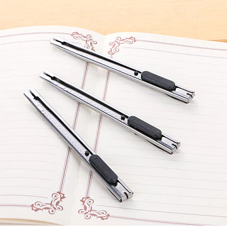 S00103 มีดคัตเตอร์ มีดคัตเตอร์ สแตนเลส มีดคัตเตอร์ โลหะ ตัดกระดาษ งานฝีมือ