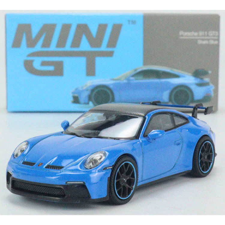 MINIGT รถรุ่น PORSCHE 911 GT3 Supercar Blue PORSCHE 911 GT3 381/