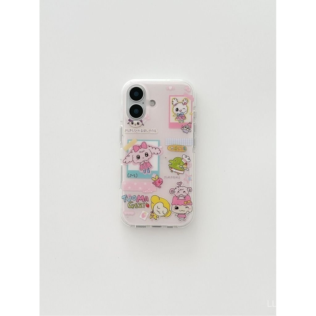 เคสโทรศัพท์ เหมาะสําหรับ iPhone 11 12 13 14 15 16 17 Pro max Plus Air Stitching Sweetheart Shock-pro