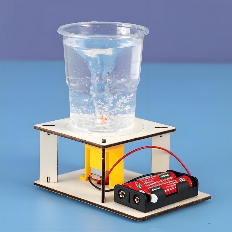 Gifted Education ไฟฟ้า Whirlpool Waterspout STEM ชุดเด็กการศึกษา DIY วิทยาศาสตร์ของเล่นการทดลองเด็ก Development โรงเรียนอุปกรณ์ ราคา ถูกที่สุด ดีลบีเคเค แกลเลอรีภาพที่ 4