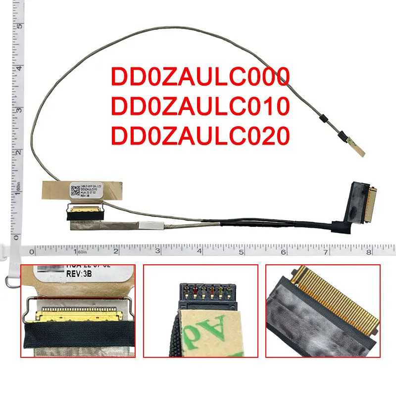 แล็ปท็อปสําหรับ Acer A515-54 A515-55G A515-51 S50-51 N18Q13 A315-55 A315-57 LCD LED หน้าจอสาย DD0ZAU