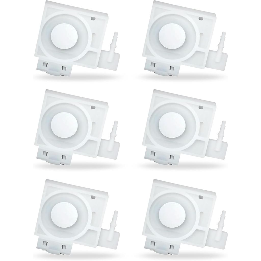 6PCS Ink Damper Replacement Fit for Epson R1390 L1800 L1400 R2000 R2400 L1300 T50 L805 P408 UV DTF P