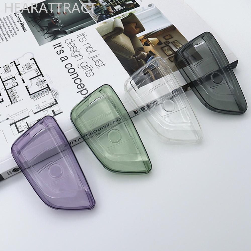 HEARATTRACT Soft TPU รถ Remote Key กรณี Fob Keyless กระเป๋าสําหรับ BMW X1 X3 X5 X6 X7 1 3 5 6 7 Seri