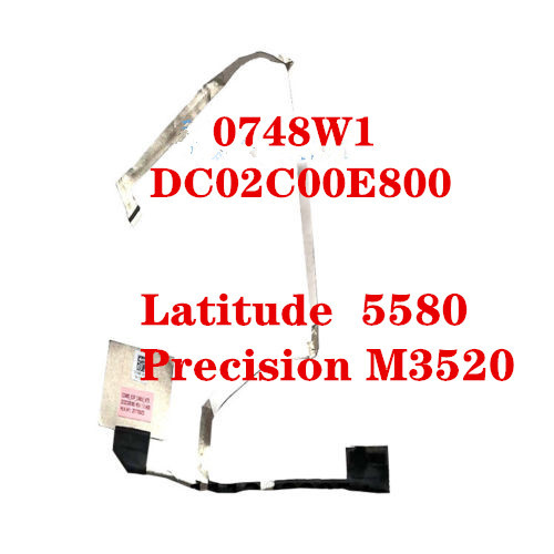 TOUCH LCD LVDS EDP หน้าจอจอแสดงผล Flex สําหรับ DELL CDM80 E5580 E5590 E5591 M3520 40PIN CN: 070M1W D
