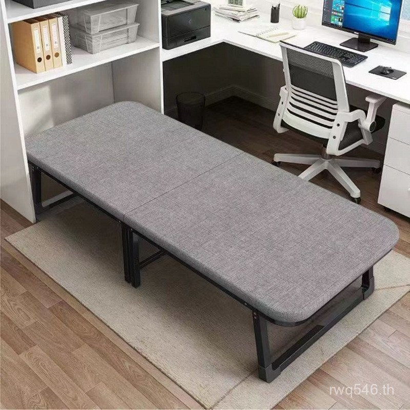 พับครัวเรือนเดี่ยวพักกลางวันสํานักงานงีบที่มาพร้อมกับเตียงที่เรียบง่ายผู้ใหญ่เครื่องมือที่มีประโยชน์
