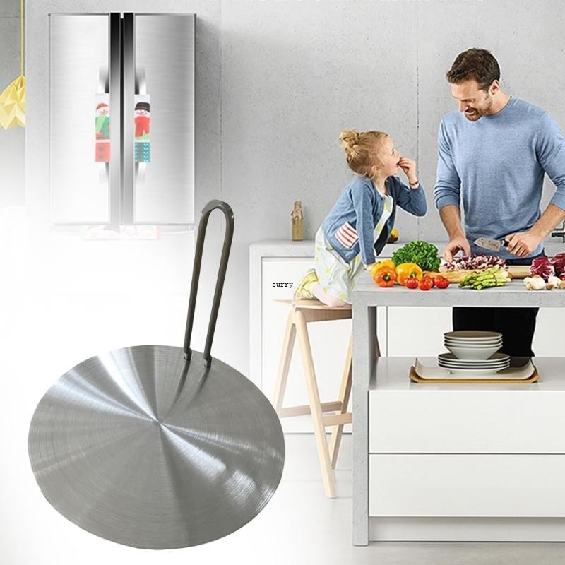 Cuy Heat Diffuser Stainless Induction Adapter Removable Plate Milk Kitchenware Induction Hob Cooking