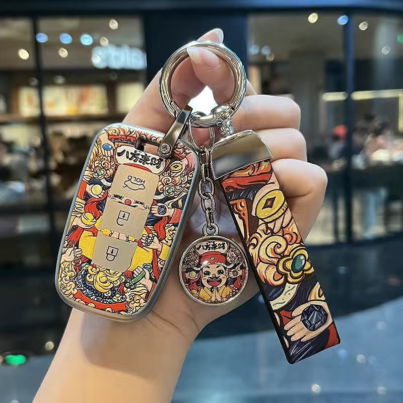 R33G เหมาะสําหรับปักกิ่ง Hyundai Hyundai Key Case Verna/IX35/Sonata8/Sonata8/Ryundai i30/Rhondai Key