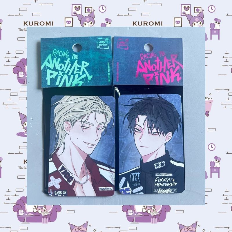 พร้อมส่ง bomtoon สินค้ามังงะเกาหลี Bomtoon Flash Photocard คู่น้ํา (สุ่มให้กระเป๋าต้นฉบับ)