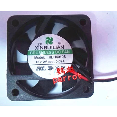 Xinruilian 4010 12V 0.09A RDH4010S พัดลมระบายความร้อนเงียบ/พัดลมสะพานใต้เหนือ/การ์ดกราฟิก