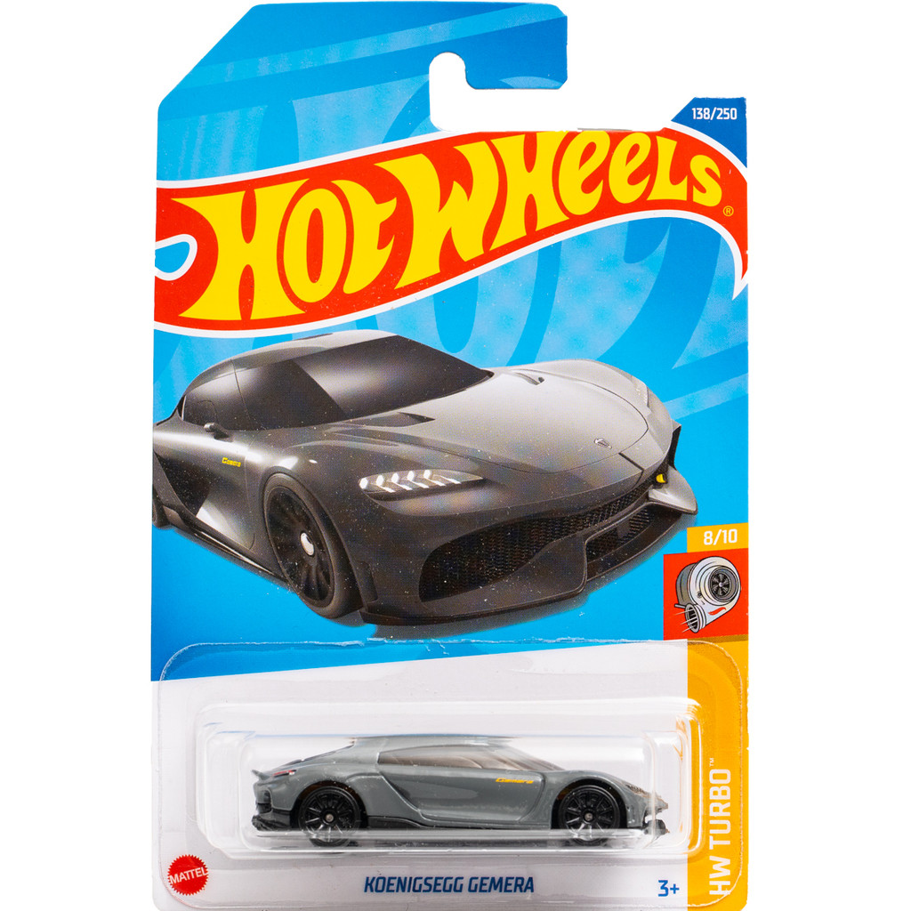 เบอร์ 138 KOENIXEGG GEMERA KOENIXGSEGG เทาเข้ม Mattel Hot Wheels Allo