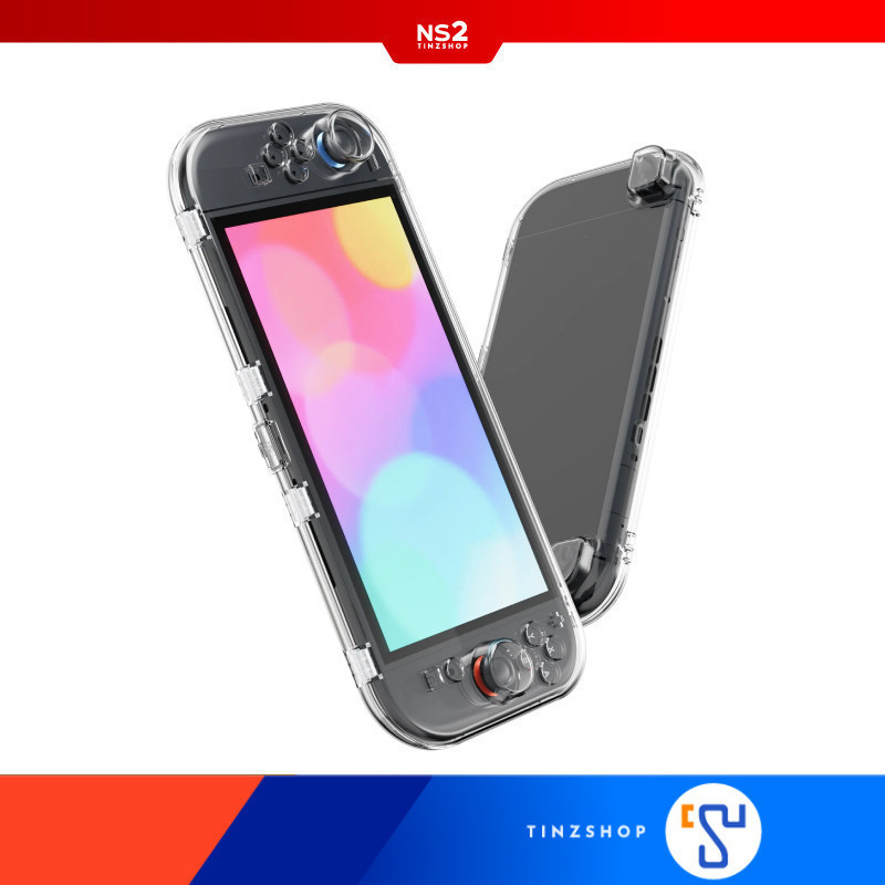 [ส่งด่วน] [Switch2]  IINE L1165 One-Piece Magnetic Transparent Case for Nintendo Switch2 : เคสใสคลุมเครื่อง SW2:Tinzshop