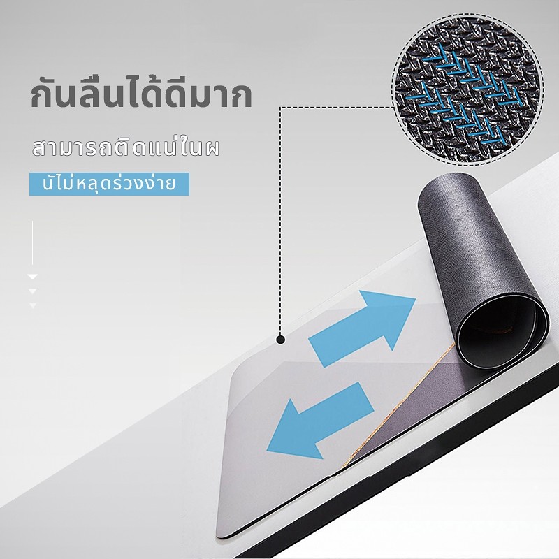 พรมเช็ดเท้าไดอะตอมเกรดA แห้งไว ดูดซับน้ำดีเยี่ยม | กันลื่น ไม่อับชื้น ทำความสะอาดง่าย |สำหรับห้องน้ำและห้องครัว พร้อมส่ง - รูปที่ 6