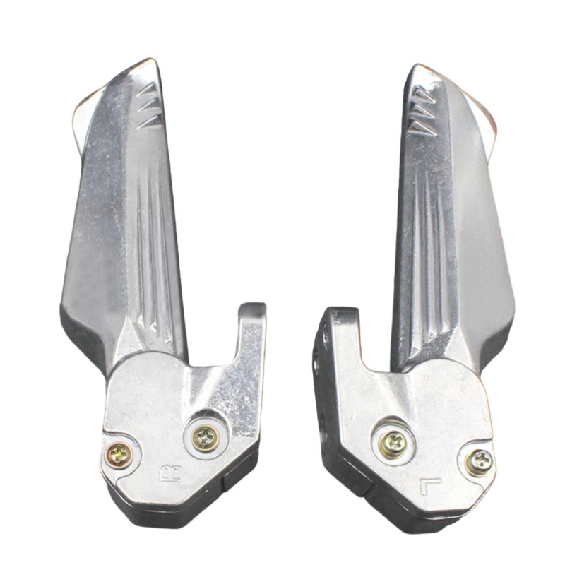 EV Pliable Motorcycle Footrest เก้าอี้หลัง Footpeg อลูมิเนียมทรงพลัง Mixture ติดตั้งง่าย รุ่นเฉพาะ