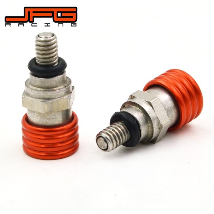 JF Motorcycle M4*0.7MM Fork Air bleeder Relief Valve For KTM SX XC EXC SXF XCF EXCF WP 50 65 85 125 