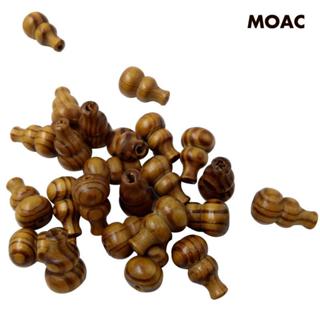 ลูกปัดไม้รูปหอยและต้นสน สำหรับทำเครื่องประดับ ขนาด 27 มม., จ…