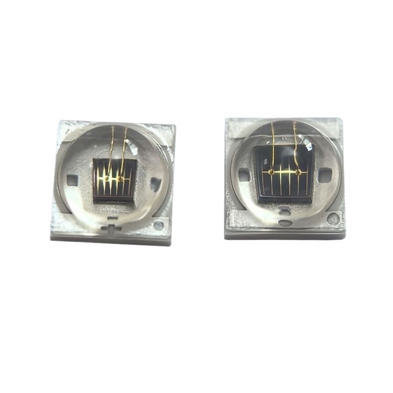 10pcs 3535 อินฟราเรด LED 850nm 1W 3W เซรามิค 3535 LED 60 120 องศาภายนอก Emitter สําหรับ Night Vision
