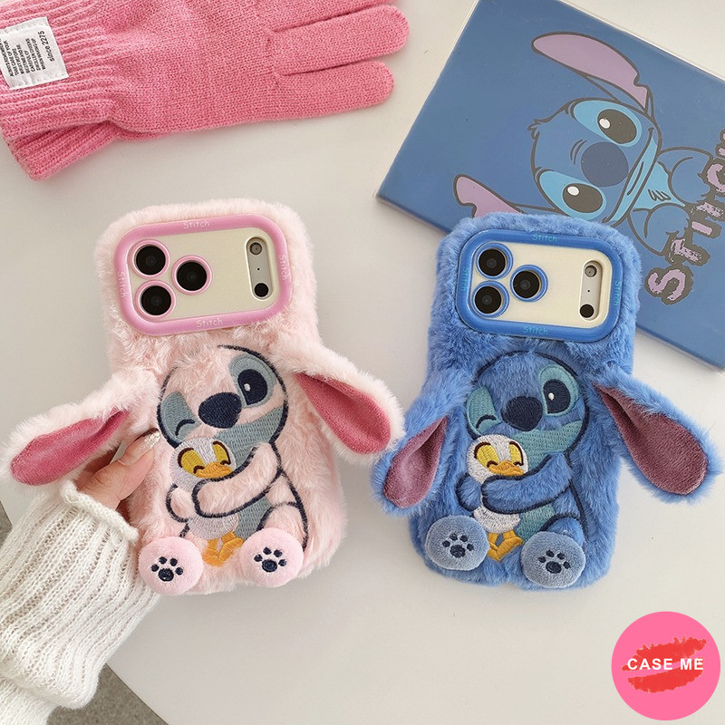 น่ารักสีชมพูปุยตะเข็บพลิกป้องกันกล้องเคสโทรศัพท์เข้ากันได้สําหรับ ไอโฟน 17 อากาศ 16 15 14 บวก 13 12 11 มือโปร สูงสุด รวมทุกอย่างลดลงทนปกหลังเปลือก - รูปที่ 5