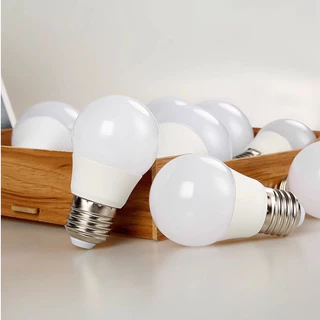 รุ่นใหม่2026 แพ็ค 10ชิ้น หลอดไฟ LED Bulb light ใช้ไฟฟ้า220V หลอดประหยัดไฟ หลอดไฟประหยัดพลังงาน ขั้วเกลียว E27
