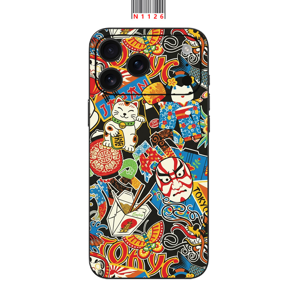 Garskin/Skin Protector/Anti-FungusสําหรับApple iPhone 17 Air 16 15 14 iPhone17 Pro Max Full BodyปกหลังDecalผิว 3Dด้านหลังสติกเกอร์ป้องกันฟิล์ม